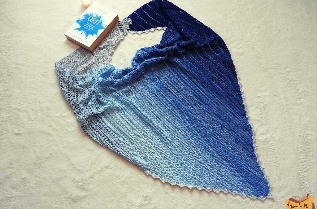 Simple Summer Shawl: Beginner-friendly triangle shawl using Scheepjes Whirl