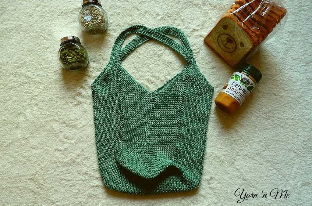 Linen stitch tote: Another easy crochet market tote in the series
