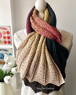 Scheepjes whirl rectangle scarf free pattern