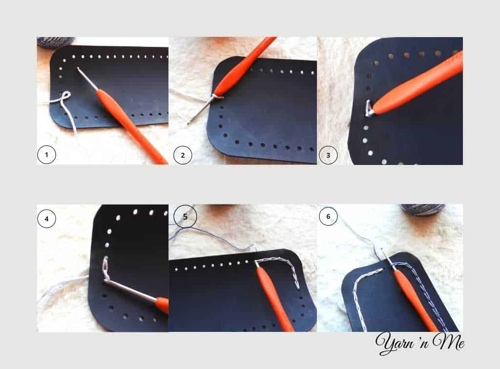 How to Add Leather Handles to a Crochet Bag » Make & Do Crew