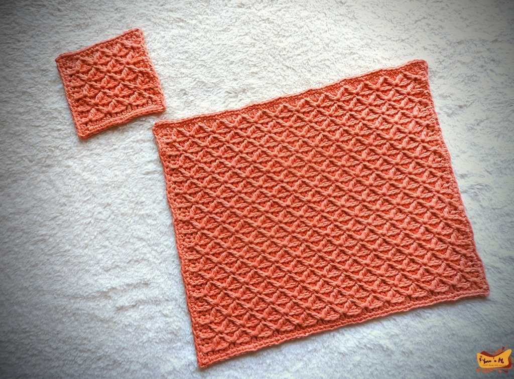crochet placemats and coaster pattern