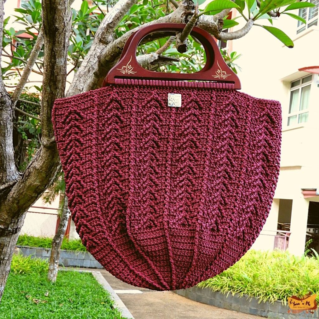 crochet oversized tote bag pattern